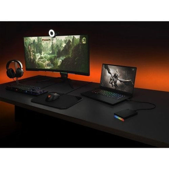 Seagate FireCuda STKL5000400 5 TB Hard Drive - External - USB 3.2 (Gen 1) - 1 Ye