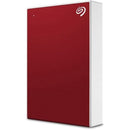 Seagate One Touch STKY1000403 1 TB Portable Hard Drive - External - Red - Notebo