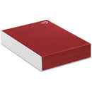 Seagate One Touch STKY1000403 1 TB Portable Hard Drive - External - Red - Notebo