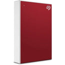 Seagate One Touch STKY1000403 1 TB Portable Hard Drive - External - Red - Notebo