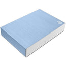 Seagate One Touch STKZ5000402 5 TB Portable Hard Drive - External - Light Blue -