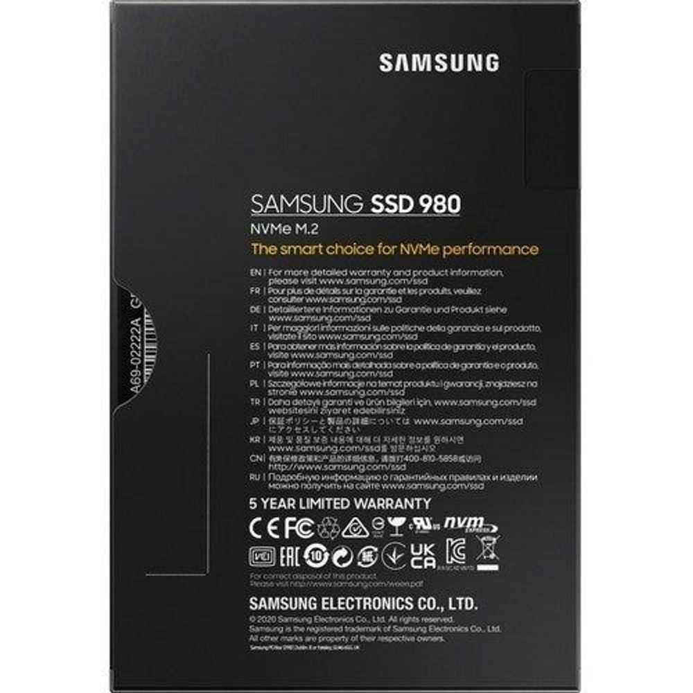 MZ-V8V500BW - Samsung MZ-V8V500BW 500 GB Solid State Drive - M.2 2280 Internal - PCI