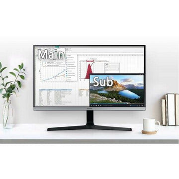 LU28R550UQEXXY-c - Samsung U28R550UQE 28" Class 4K UHD LCD Monitor - 16:9 - Dark Blue Gray