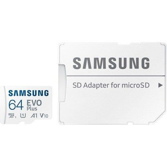 MB-MC64KA/APC - Samsung EVO Plus 64 GB Class 10/UHS-I (U1) V10 microSDXC - 130 MB/s Re