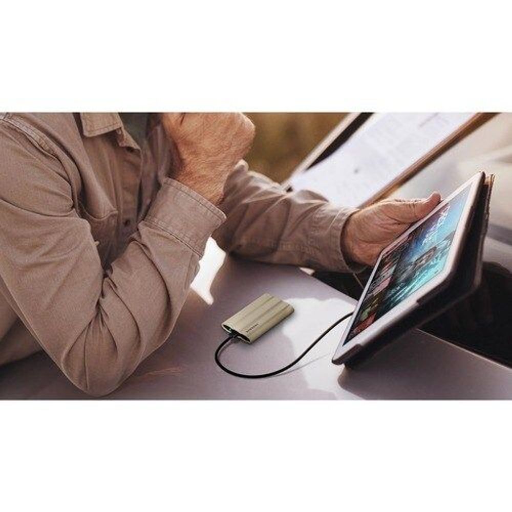 MU-PE1T0R/WW - Samsung T7 MU-PE1T0R/WW 1 TB Portable Rugged Solid State Drive - Exter