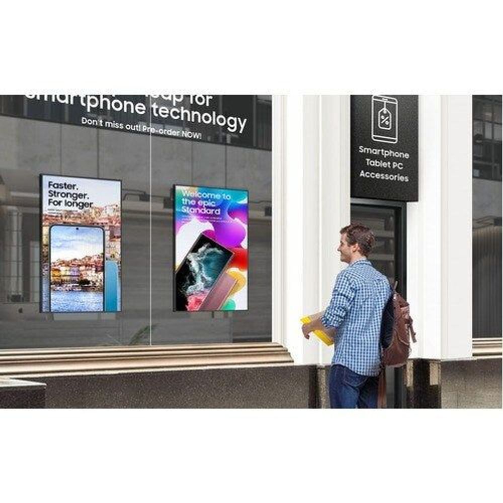 LH55OMBEBGBXXY - Samsung OM55B Digital Signage Display - 55" LCD - ARM Cortex A72 1.70