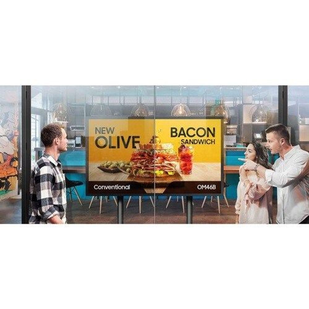 LH55OMBEBGBXXY - Samsung OM55B Digital Signage Display - 55" LCD - ARM Cortex A72 1.70