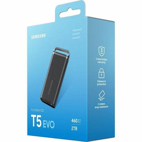 MU-PH2T0S/WW - Samsung T5 EVO MU-PH2T0S 2 TB Portable Solid State Drive - External -