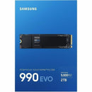 MZ-V9E2T0BW - Samsung 990 EVO 2 TB Solid State Drive - M.2 2280 Internal - PCI Expre