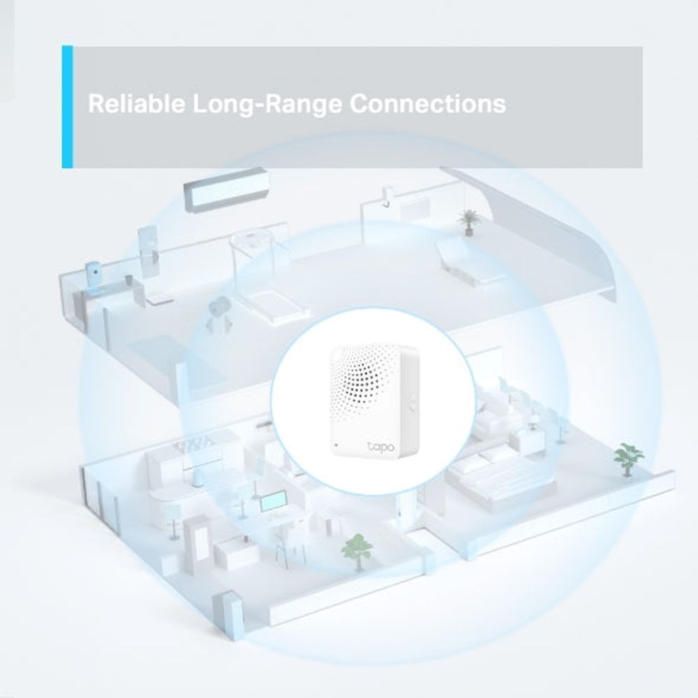 TL-TAPOH100 - TP-Link Tapo H100 Tapo Smart IoT Hub Smart Doorbell with Chime