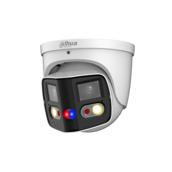 DH-IPC-PDW3849-A180-AS-PV-ANZ - Dahua 8MP TiOC Duo Splicing Fixed-focal Eyeball WizSense IP Network Camera