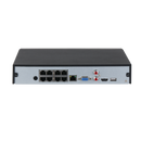 DHI-NVR4108HS-8P-4KS3 - Dahua 8CH Compact 1U 8PoE 1HDD Lite Network Video Recorder (no HDD)