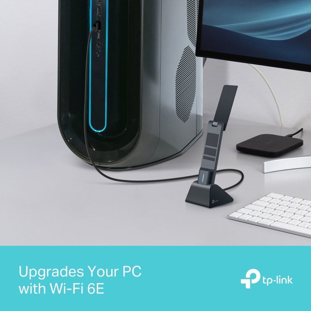 TL-ARCHERTXE70UH - TP-Link Archer TXE70UH, AXE5400 Wi-Fi 6E High Gain Wireless USB Adapter