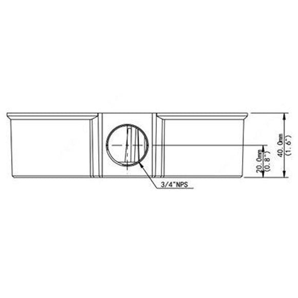 UniView TR-JB04-D-IN - Weatherproof Aluminium Alloy Junction-Box