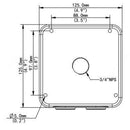 UniView TR-JB07/WM03-F-IN - Weatherproof Aluminium Alloy Wallmount Bracket