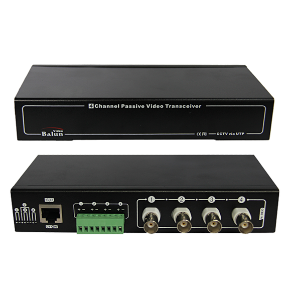 Folksafe - 4ch Passive CVI Video Balun