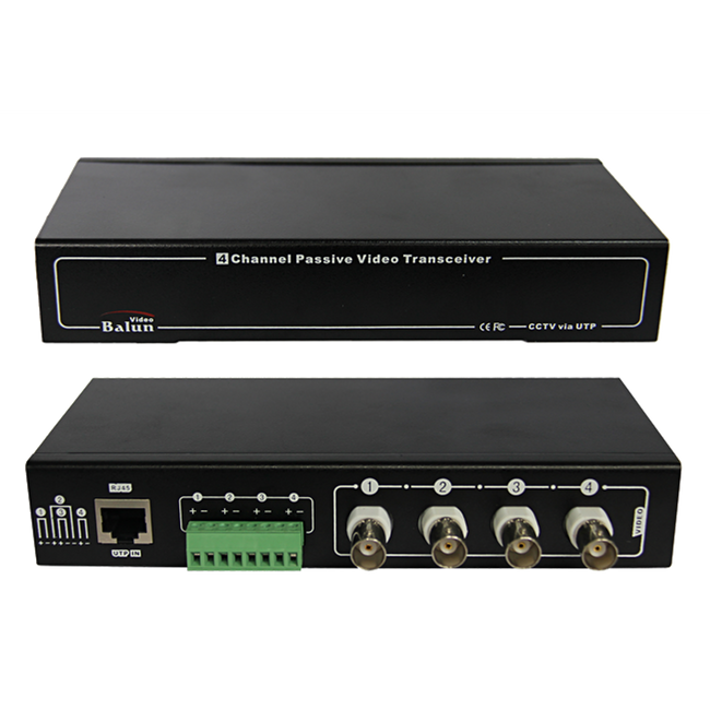 Folksafe - 4ch Passive CVI Video Balun