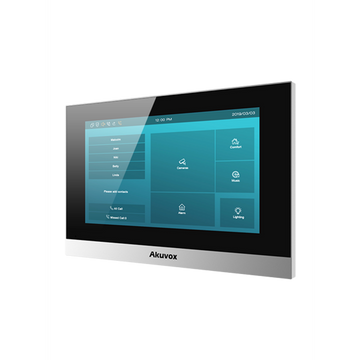 AINTKPKit-1 - Akuvox SIP Intercom Kit doorphone with a numeric keypad & 7" Indoor Monitor