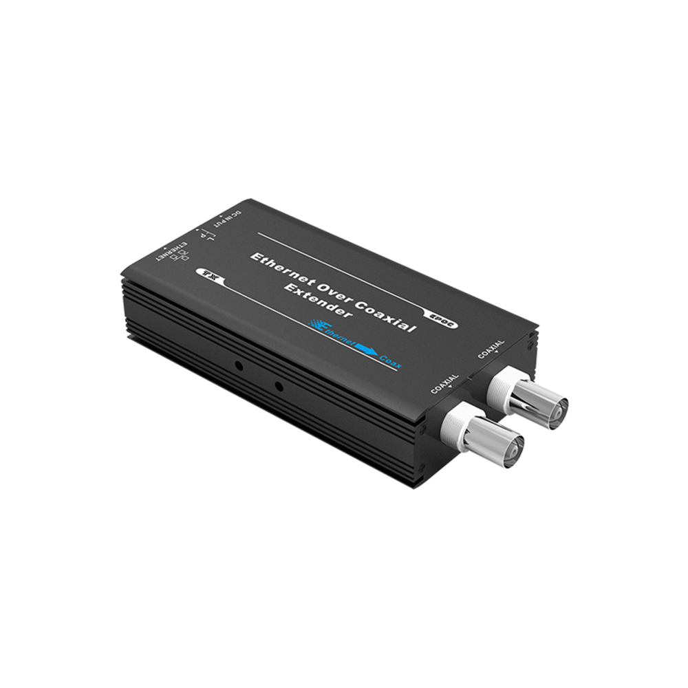 FS-EPOC7001TX-POE - Folksafe Single Channel Ethernet and Power Transmitter over Single Coaxial Cable