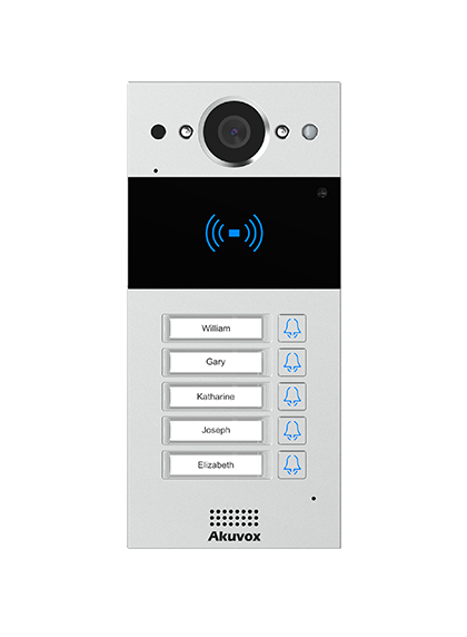 R20BX2 - Akuvox Multi-button Door Phone for Limited Space - 2 Button Version