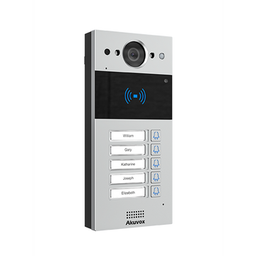 R20BX2 - Akuvox Multi-button Door Phone for Limited Space - 2 Button Version