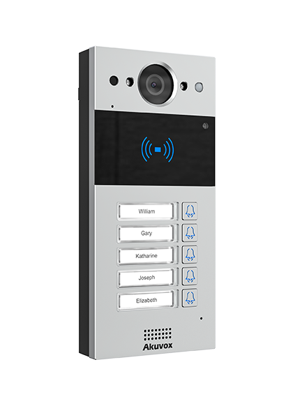 R20BX2 - Akuvox Multi-button Door Phone for Limited Space - 2 Button Version