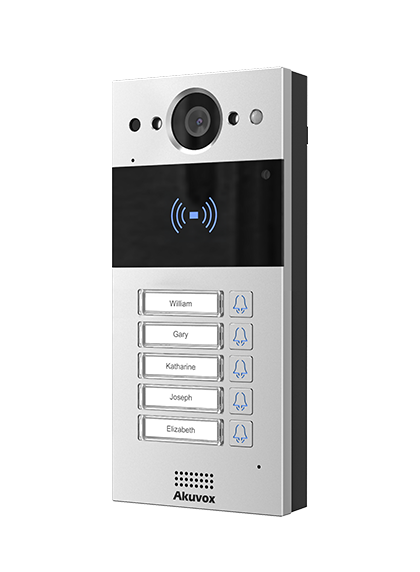 R20BX2 - Akuvox Multi-button Door Phone for Limited Space - 2 Button Version