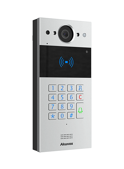 R20K-BK - Akuvox Palm-Size Doorphone Certified for Outdoor Usage - Black