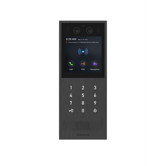 X912S - Akuvox Vandal-resistant Door Phone for High-end Buildings