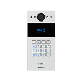 AINTKPKit-2W - Akuvox 2-Wire Intercom Kit doorphone with a numeric keypad & 7" WiFi Indoor Monitor