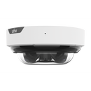 IPC8645EA-ADZKM-I1 - UniView 20MP Super Startlight IR 4-Directional Panoramic Dome Network Camera