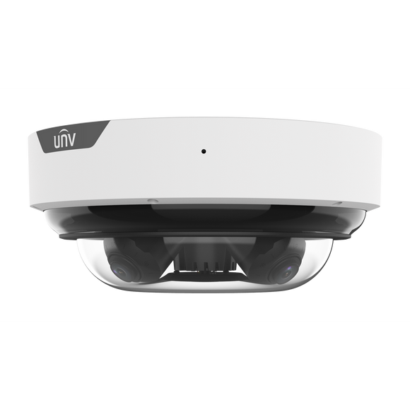 IPC8645EA-ADZKM-I1 - UniView 20MP Super Startlight IR 4-Directional Panoramic Dome Network Camera