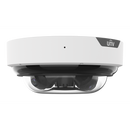 IPC8645EA-ADZKM-I1 - UniView 20MP Super Startlight IR 4-Directional Panoramic Dome Network Camera
