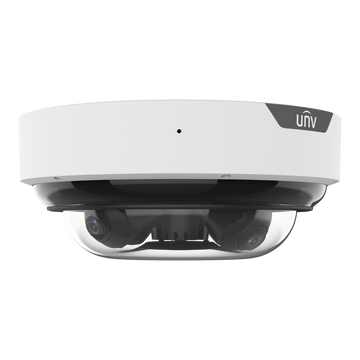 IPC8645EA-ADZKM-I1 - UniView 20MP Super Startlight IR 4-Directional Panoramic Dome Network Camera