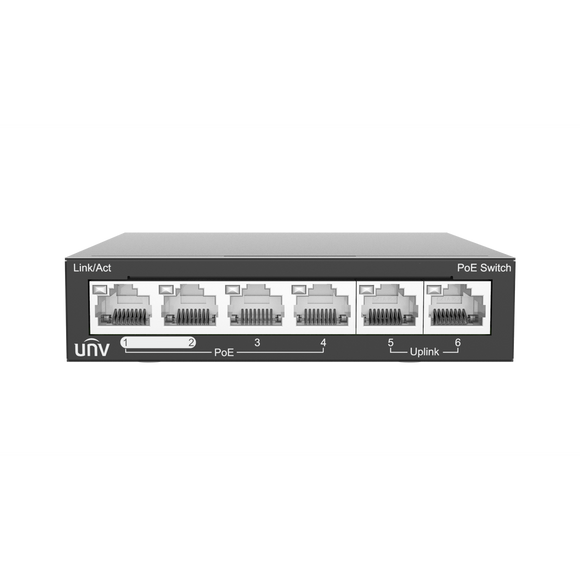 NSW2020-6T-POE-IN - UniView Unmanaged Ethernet Switch (PoE)