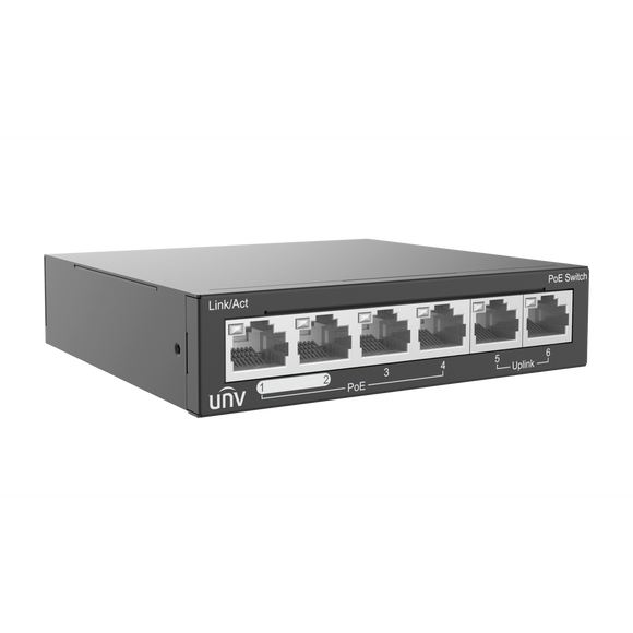 NSW2020-6T-POE-IN - UniView Unmanaged Ethernet Switch (PoE)