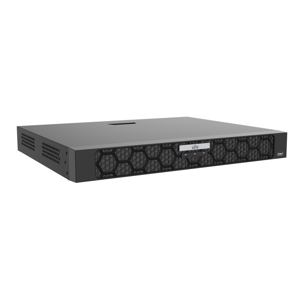 Uniview NVR502-08B-P8-IQ eight-channel PoE network video recorder from Essential Security Supplies NZ