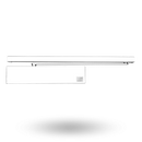Lockwood 2615 CAM Action Door Closer with Slide Arm - Options Lockwood 2615 CAM Action Door Closer with Slide Arm - White