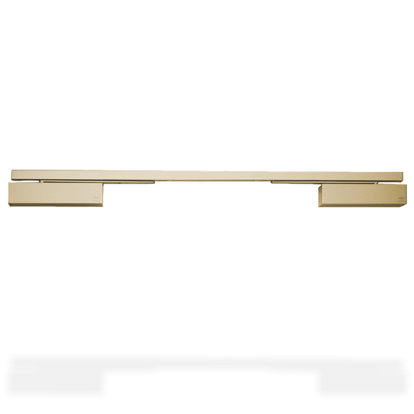 Lockwood 2616 Series Electromechanical Double Door Closing System - Options Lockwood Electromechanical Double Door Closing System - Polished Brass