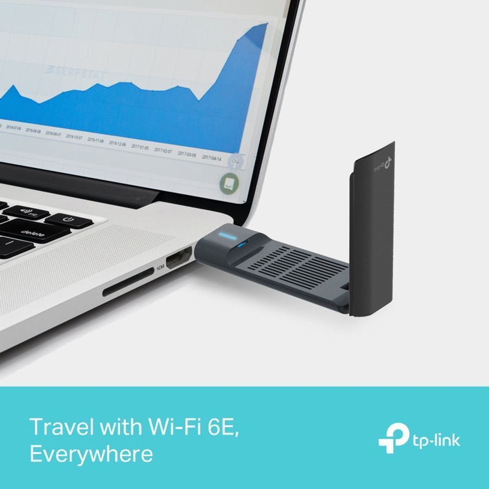 TL-ARCHERTXE70UH - TP-Link Archer TXE70UH, AXE5400 Wi-Fi 6E High Gain Wireless USB Adapter