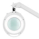 QM3562 - LED Illuminated Clamp Mount Magnifier Round