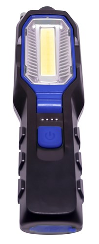 240 Lumen Rechargeable and Adjustable COB Worklight with Magnet, Hook and USB Output