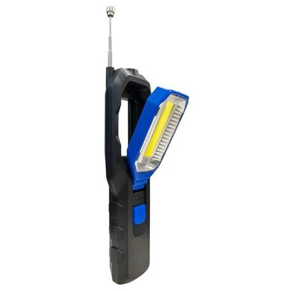 240 Lumen Rechargeable and Adjustable COB Worklight with Magnet, Hook and USB Output
