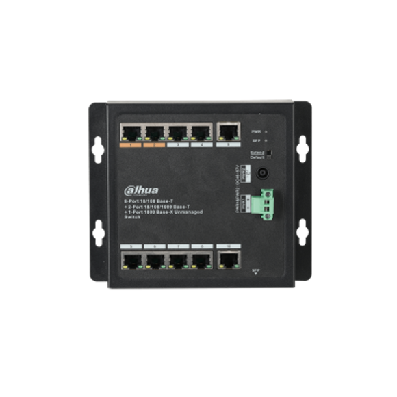 DH-PFS3111-8ET-96-F - Dahua 11-Port Switch with 8-Port PoE