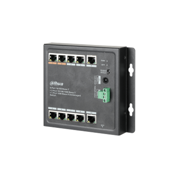 DH-PFS3111-8ET-96-F - Dahua 11-Port Switch with 8-Port PoE