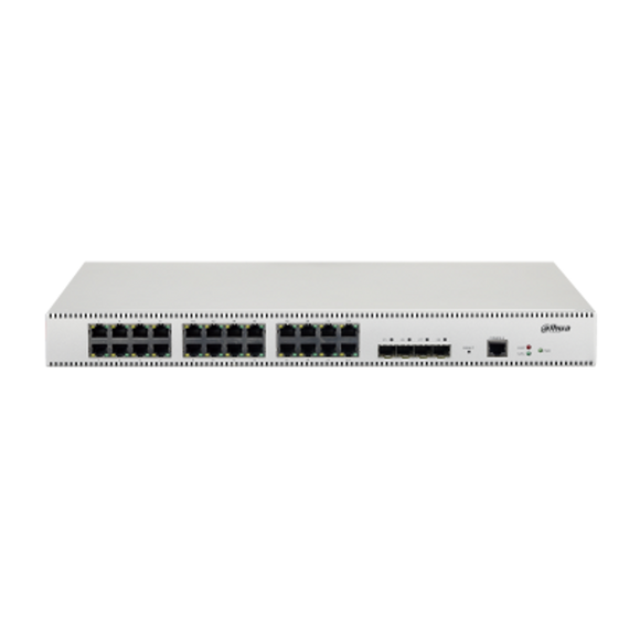 DH-PFS5428-24GT - Dahua 28-Port L2+ Managed Gigabit Switch with 4-Port 10G SFP+