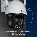 TL-VIGIC540-W(4MM) - TP-Link VIGI C540-W (4mm) 4MP Outdoor Full-Colour Wi-Fi Pan Tilt Network Camera