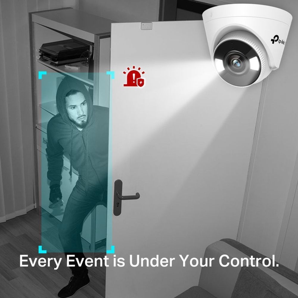 TL-VIGIC440-W(4MM) - TP-Link VIGI C440-W (4mm) 4MP Full-Colour Wi-Fi Turret Network Camera