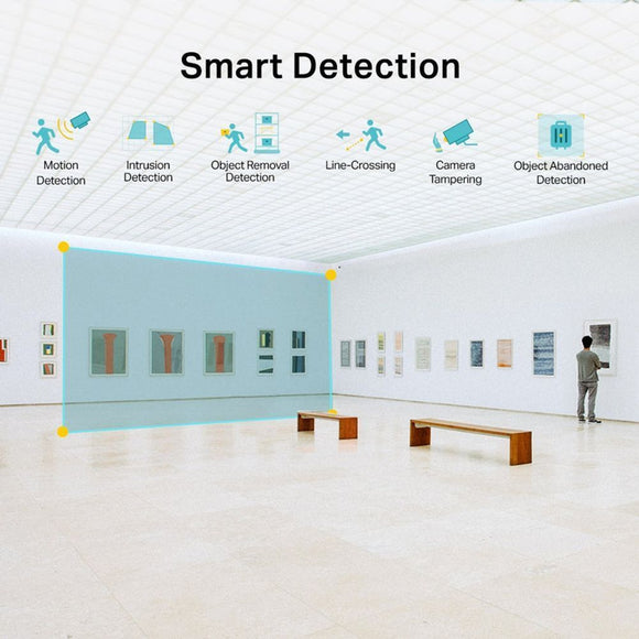 TL-VIGIC240(4MM) - TP-Link VIGI C240 (4mm) 4MP Outdoor Full-Colour Dome Network Camera