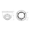 TC-C32XN - Tiandy 2MP Fixed 2.8mm IR Turret Camera